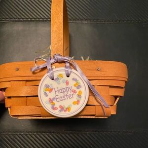 Longaberger basket- small, Easter, no liner, 2000 Decorative/household item